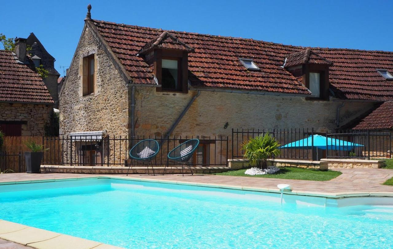 Le Clos De La Musardise - Gites De Charme Avec Piscine Chauffee Salignac Eyvigues エクステリア 写真