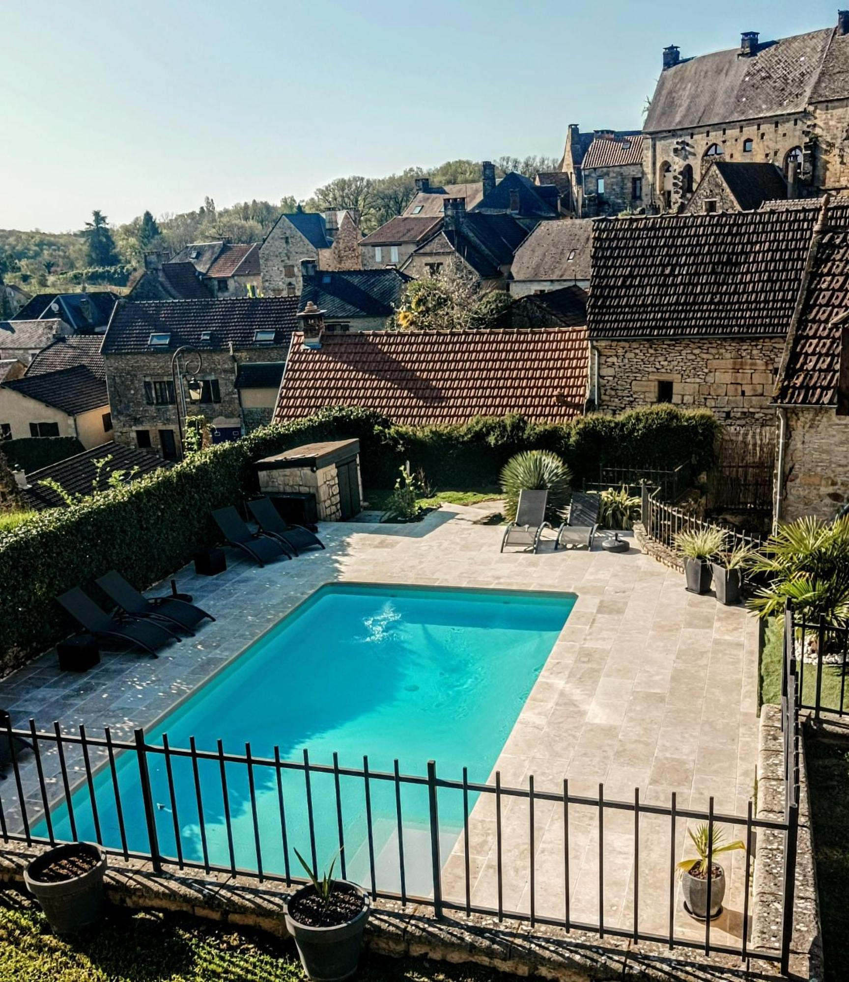 Le Clos De La Musardise - Gites De Charme Avec Piscine Chauffee Salignac Eyvigues エクステリア 写真